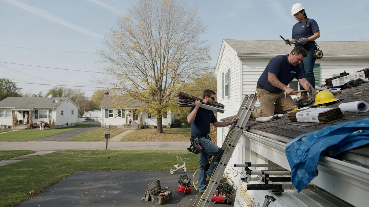 Local Roofing Contractors in Bentley, KS near me